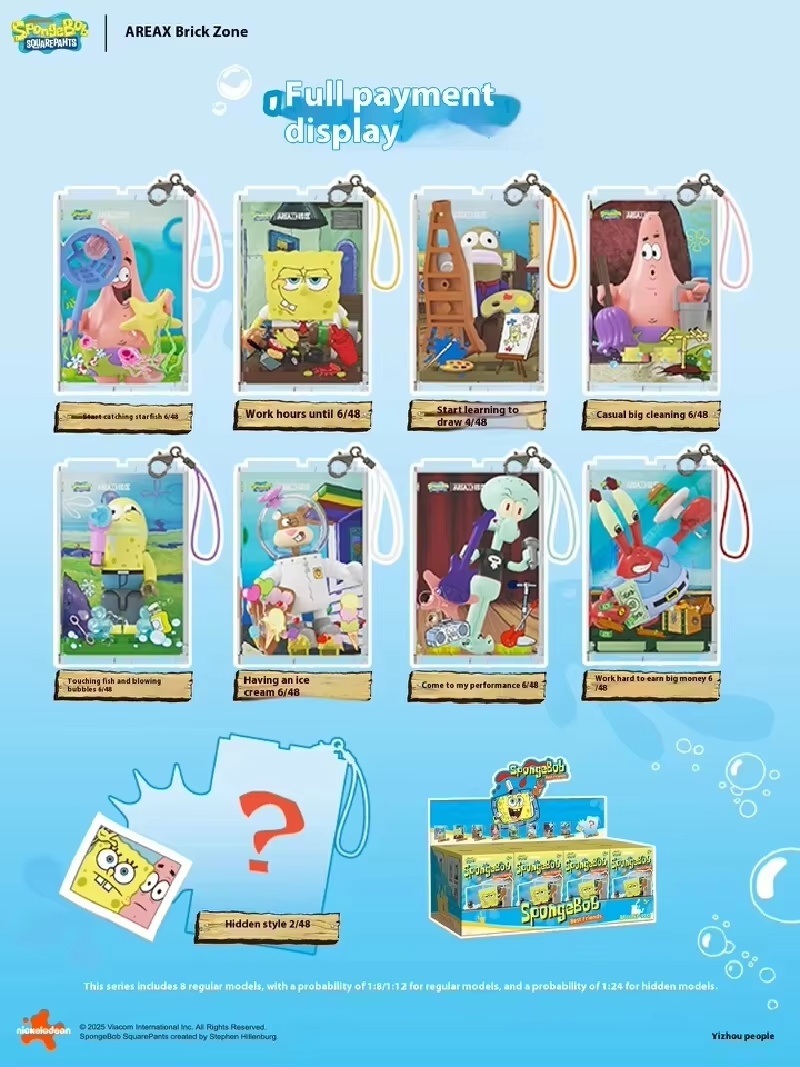 AREAX Genuine SpongeBob Bikini - Building Block Mini 评论和价格