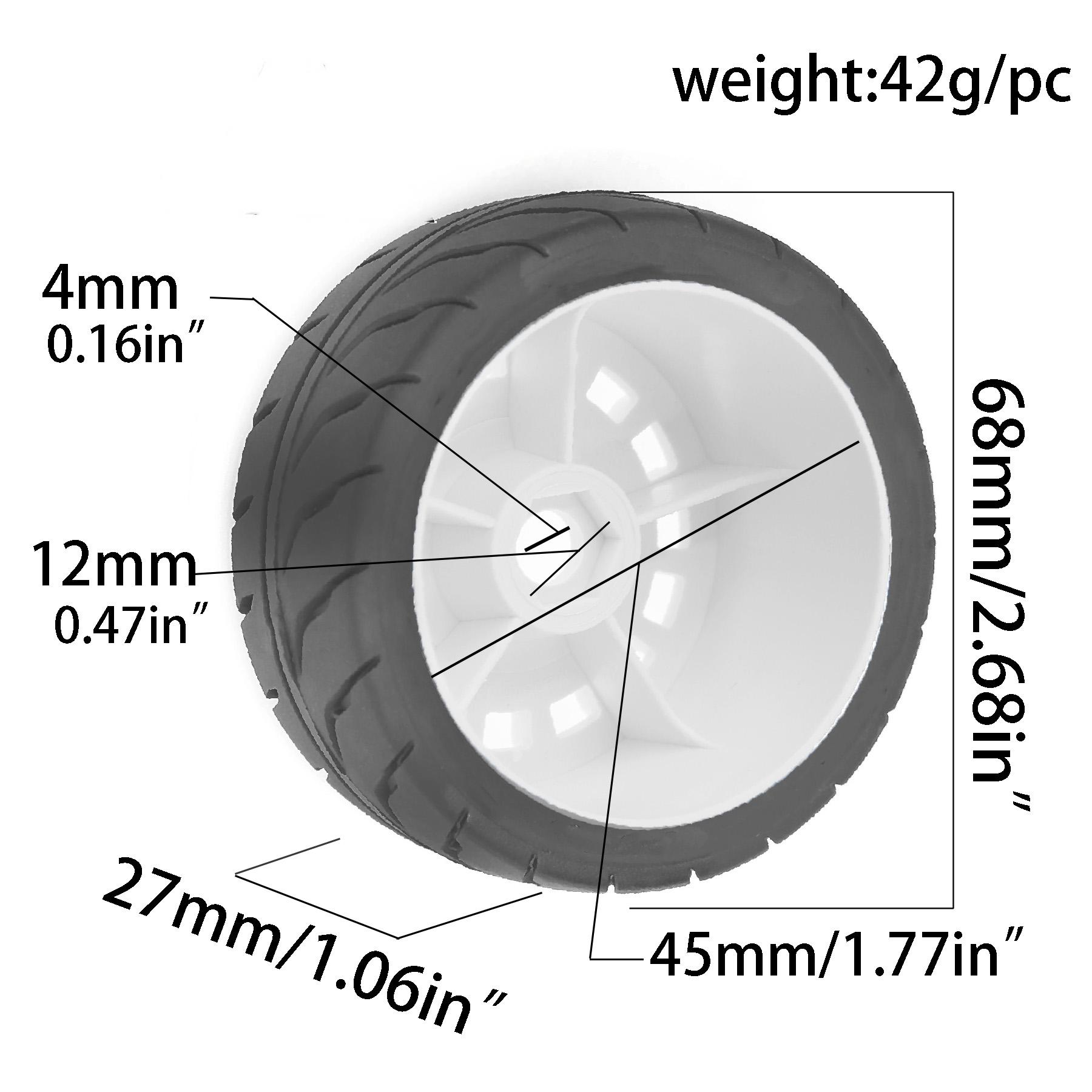 1/10 RC On Road Touring Tires  - Tamiya Model Rc Car 评论和价格