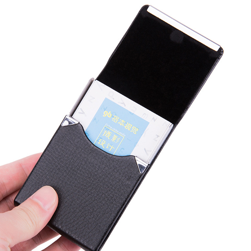 1 PC Business Card Holder Case - Card Top Loader 评论和价格
