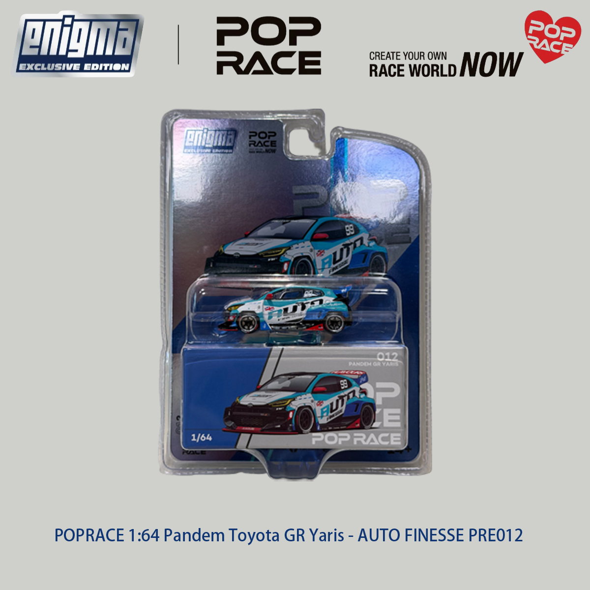 POP RACE 1:64 Blister Pack Set - Die Cast Car 1 64 评论和价格