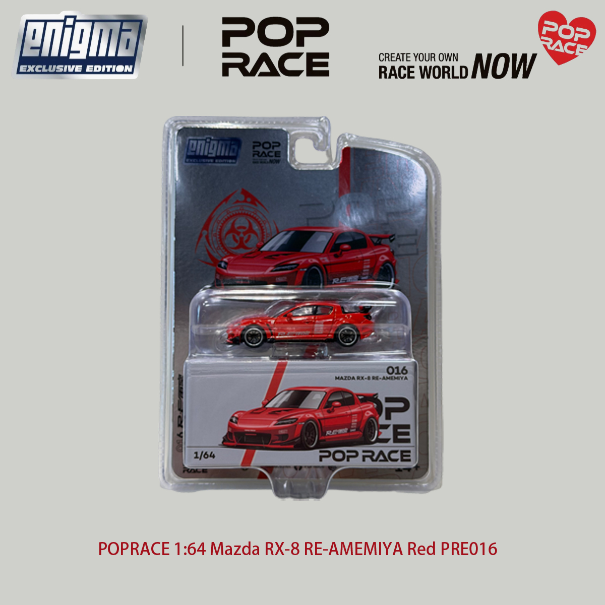 POP RACE 1:64 Blister Pack Set - Die Cast Car 1 64 评论和价格