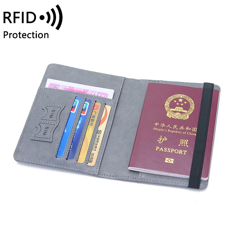 Unisex PU Leather Passport Hol - Card Top Loader 评论和价格