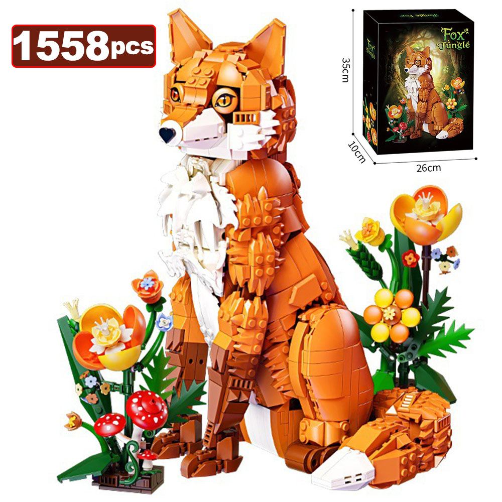 1558PCS MOC Jungle Fox Model B - Lego Set Creator 评论和价格