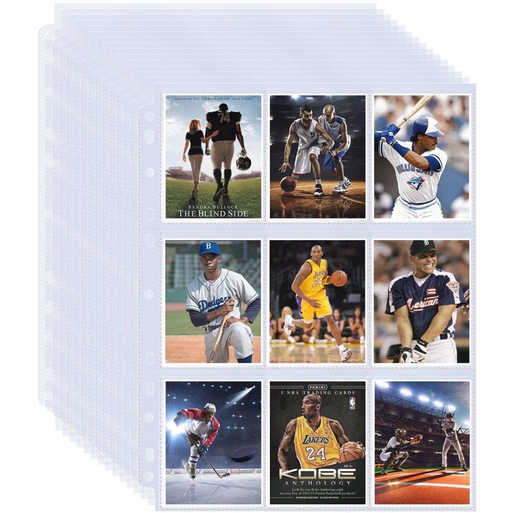 50 Sheets 9 Pocket Single Side - Pokemon Binder Card 评论和价格