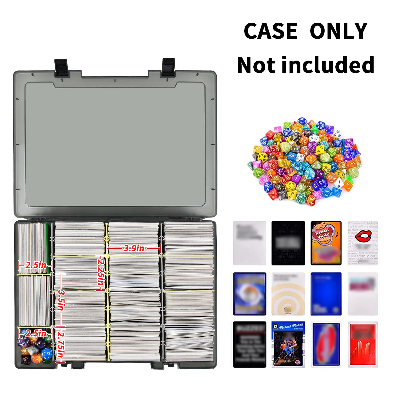 Clear Trading Card Storage Box - Trading Card Binder 评论和价格
