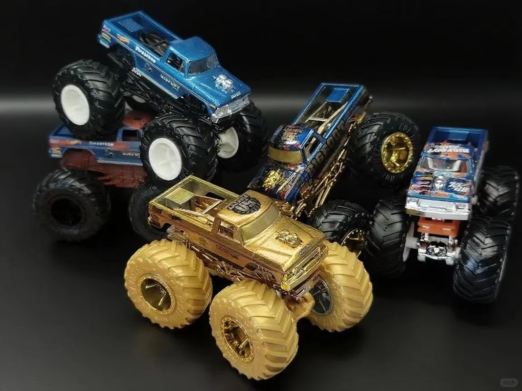 Hot Wheels Monster Truck 50th  - Hot Wheels Car Monster Trucks 评论和价格