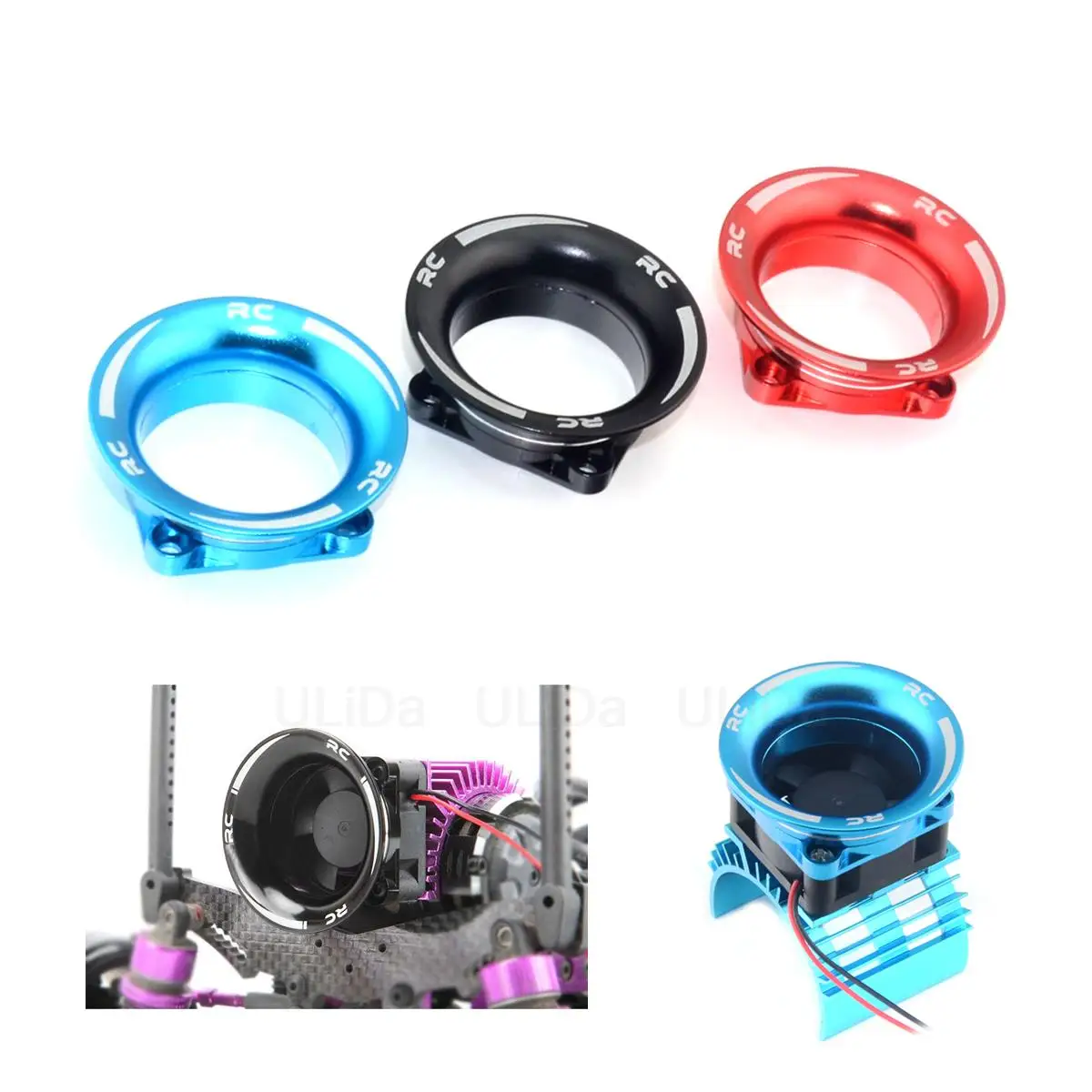Aluminum Air Channel Metal Fan - Tamiya Model Rc Car 评论和价格