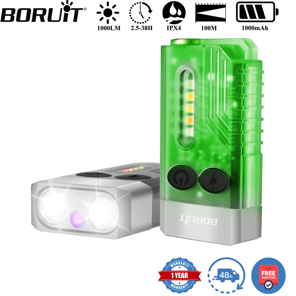 BORUiT V10 Keychain UV LED EDC - Fidget Cube Original 评论和价格