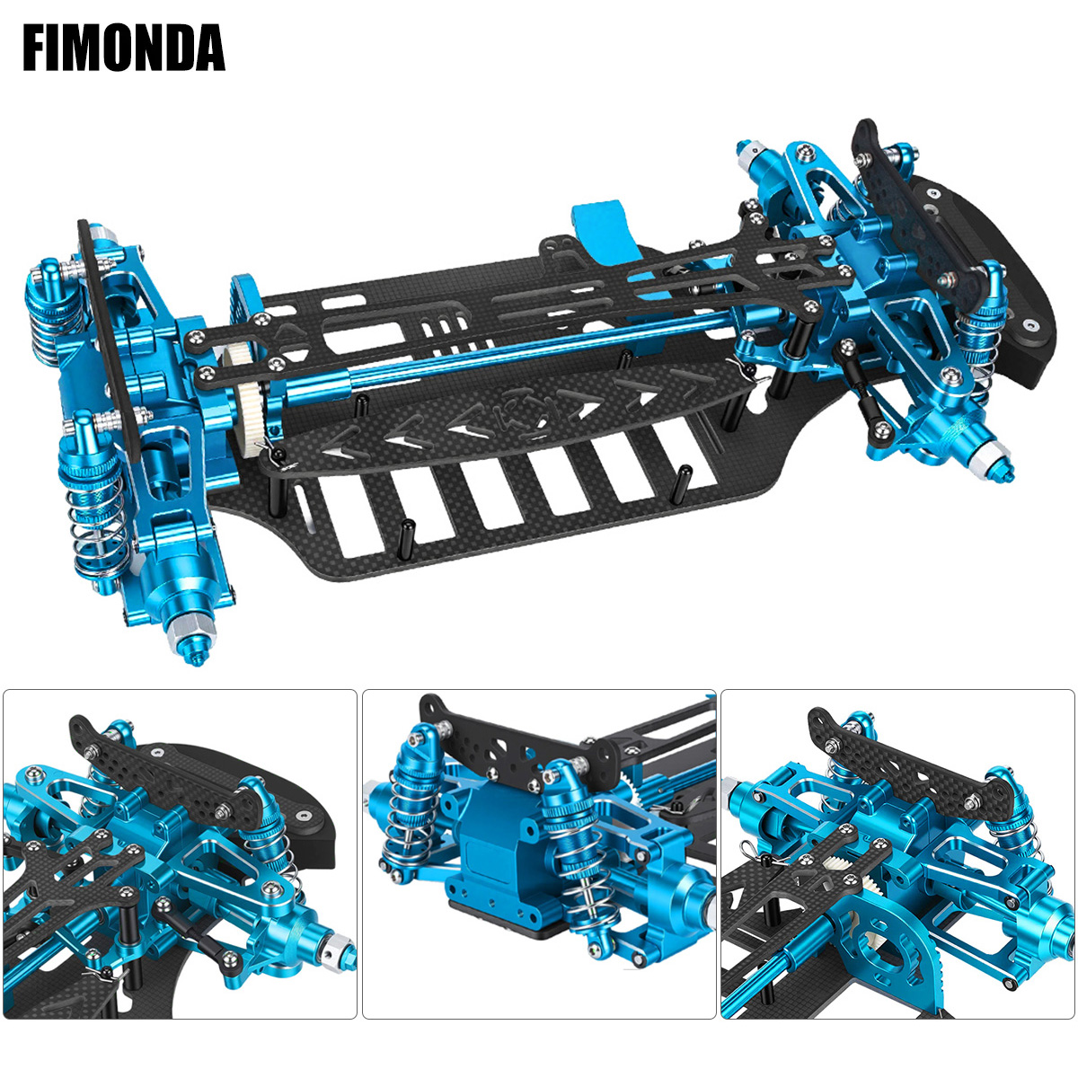 Aluminum & Carbon Fiber Frame  - Tamiya Model Rc Car 评论和价格