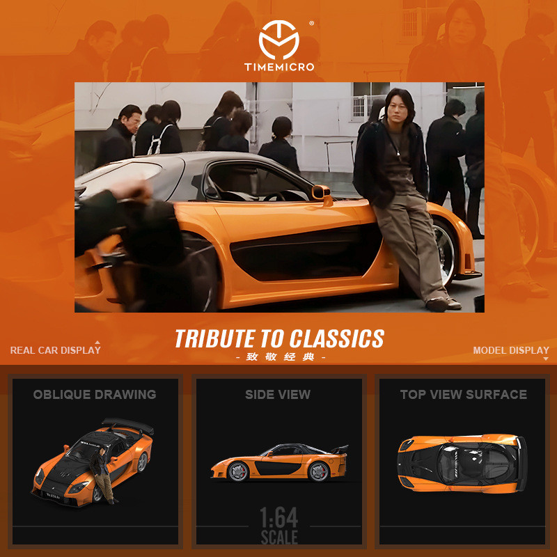 TimeMicro-TM 1/64 Fast and Fur - Die Cast Car 1 64 评论和价格
