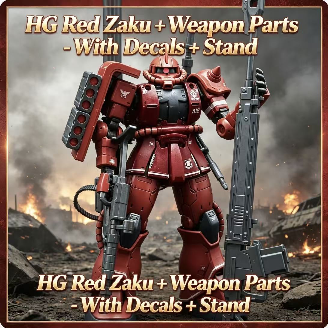 024HG Char's Custom Old Type R - Bandai Model Gundam Hg 评论和价格
