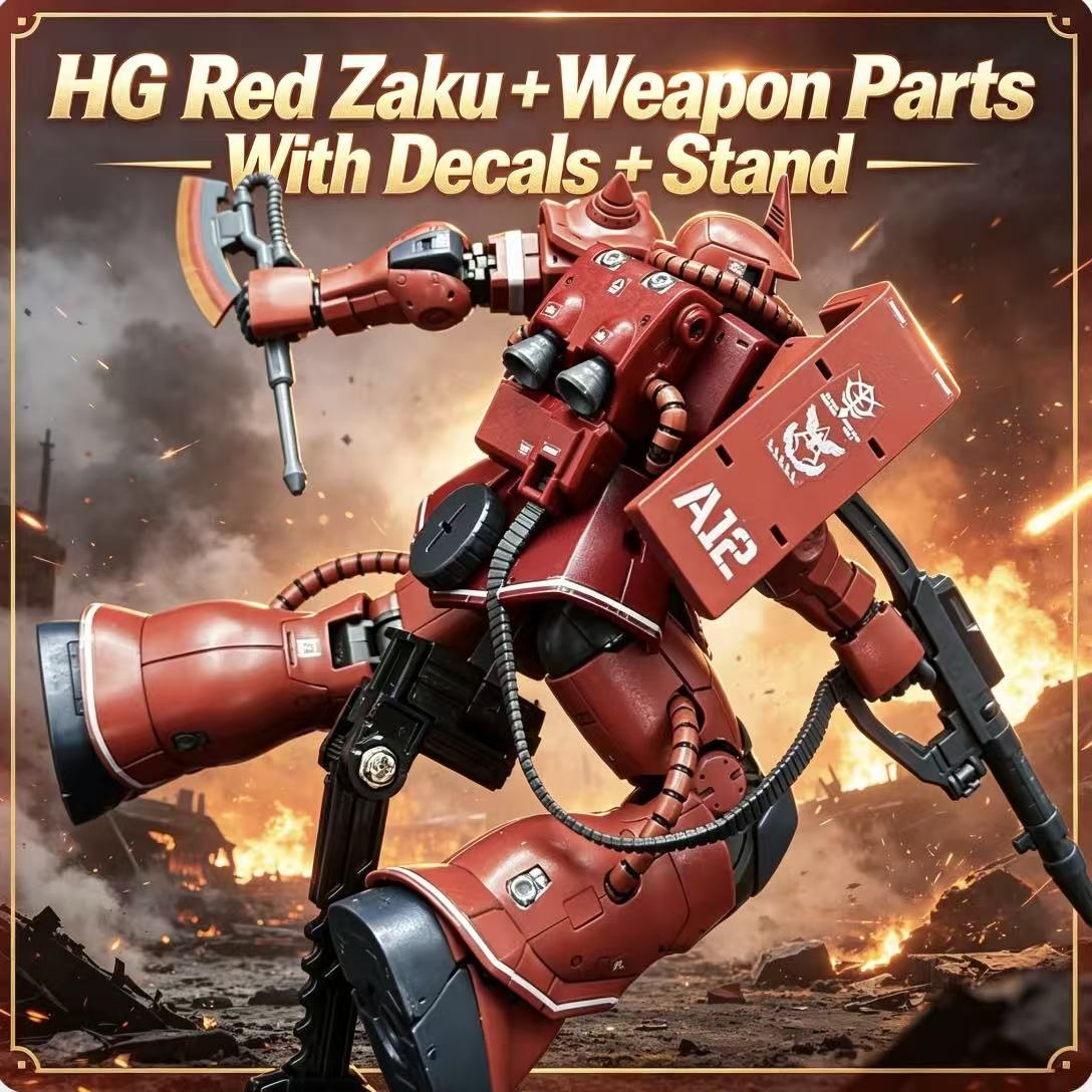 024HG Char's Custom Old Type R - Bandai Model Gundam Hg 评论和价格