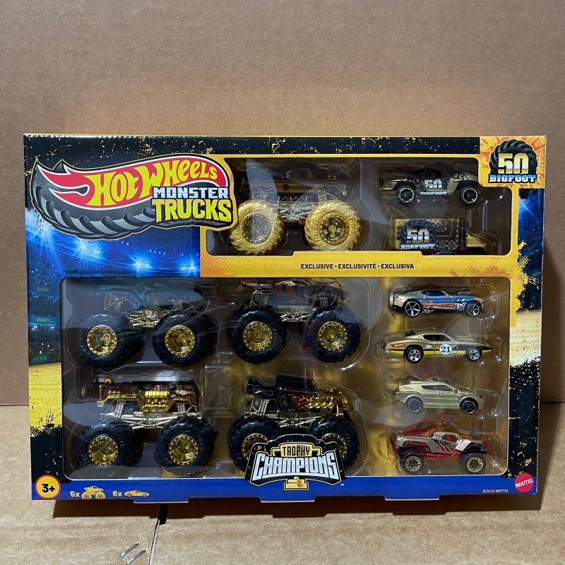 Hot Wheels Monster Trucks Trop - Hot Wheels Car Monster Trucks 评论和价格