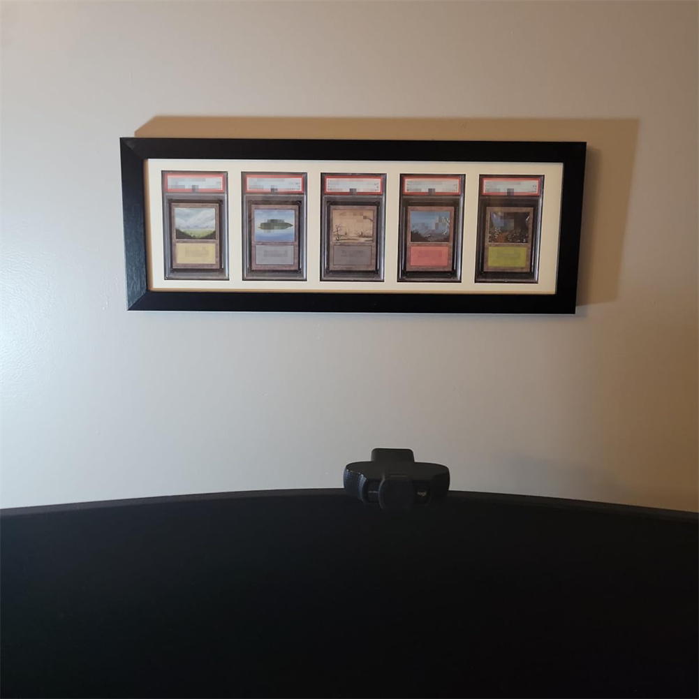 3-9 Grids Wooden Graded Sports - Graded Card Display 评论和价格