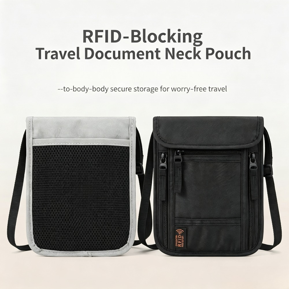 Travel Neck Wallet, RFID Block - Card Top Loader 评论和价格