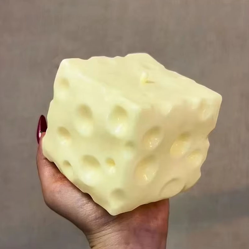 ◔Jumbo Cheese Cube Stress Ball - Fidget Cube Original 评论和价格