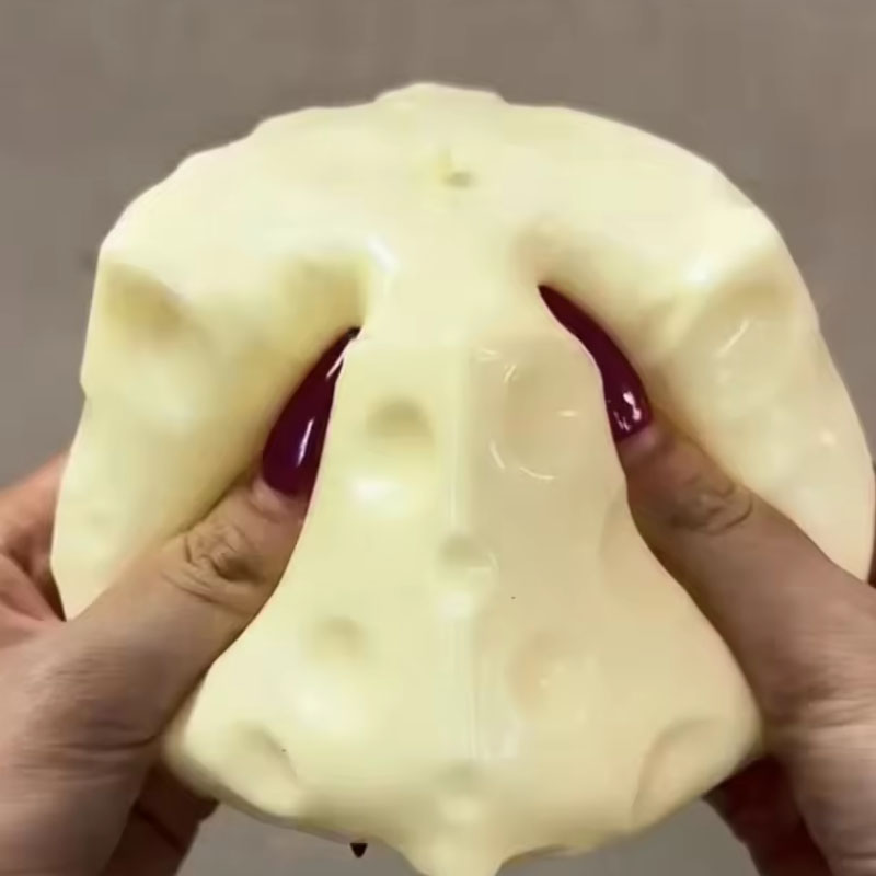 ◔Jumbo Cheese Cube Stress Ball - Fidget Cube Original 评论和价格