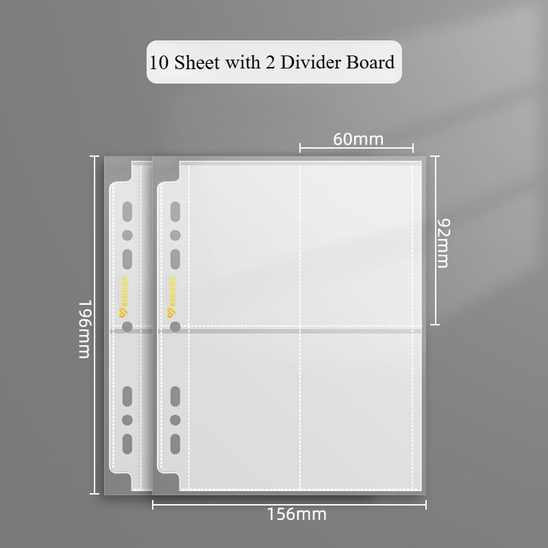 SINGBA 10pcs with 2 Divider Bo - Pokemon Binder Card 评论和价格